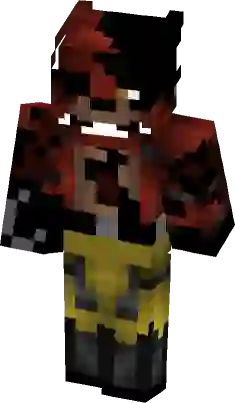 Withered Foxy [FNAF] Minecraft Skin