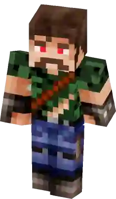 PIXEL GUN 3D OLD NEWBIE SKIN HEROBRINE STYLE Minecraft Skin