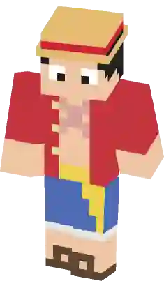 luffy monkey  Minecraft Skins