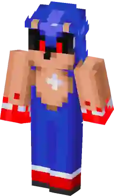 Tails.exe Minecraft Skin