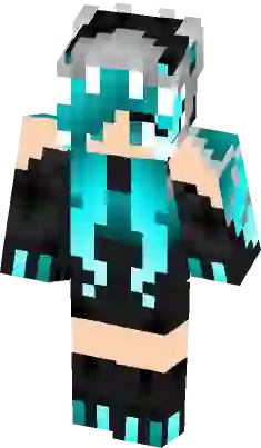 ender wolf girl  Minecraft Skins