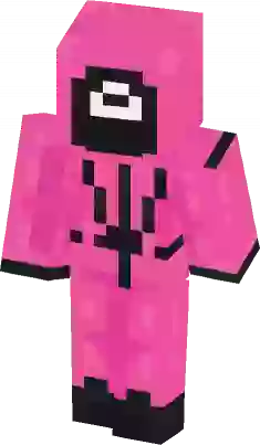 Squid game worker Minecraft Skins