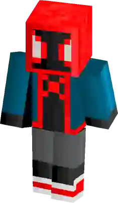 spiderman  Miles morales, Spiderman, Minecraft skins