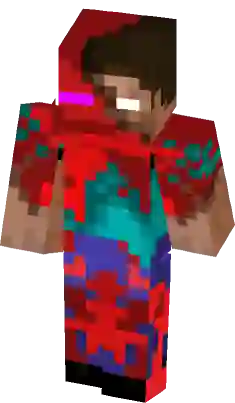 Bloody Herobrine Skin Minecraft Skin