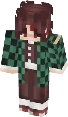 Tanjiro Kamado  Minecraft Skin