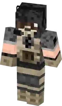 Call of Duty MW2-[Ghost] Minecraft Skin