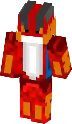 Red Pokemon Minecraft Skin