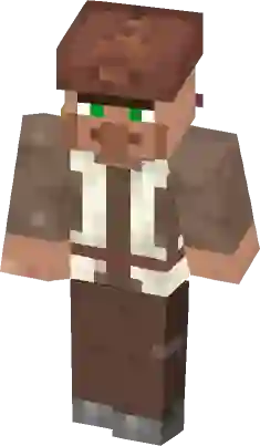 minecraft villager player skin