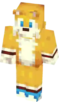 Miles 'Tails' Prower (Movie) Minecraft Skin