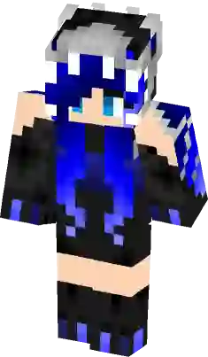 ender wolf girl  Minecraft Skins