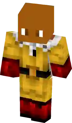 Cosmic Fear Mode Garou - One Punch Man Minecraft Skin