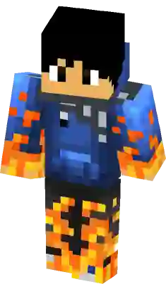 agua fogo  Minecraft Skins