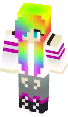 Snapchat rainbow filter original Minecraft Skins