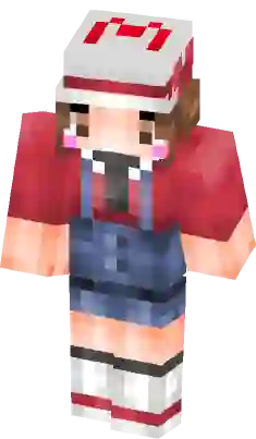 Pokemon - Trainer Red [HGSS] Minecraft Skin