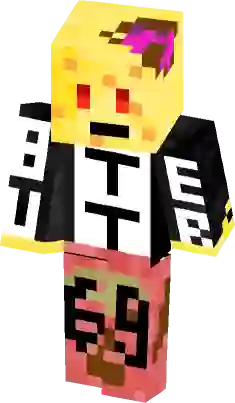 I Built A 69 (Nice) Block Tall Replica Of My Minecraft skin!!! It