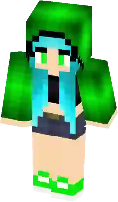 Anime Creeper  Creepers, Minecraft skins creeper, Minecraft skins