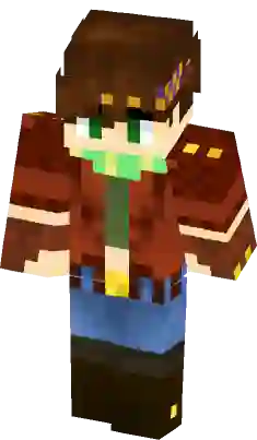 Joseph Joestar - JoJo's Bizarre Adventure Part 9: Stairway to Heaven  (Original Character) Minecraft Skin