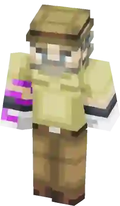 Joseph Joestar - JoJo's Bizarre Adventure Part 9: Stairway to Heaven  (Original Character) Minecraft Skin