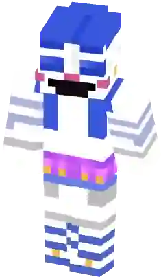 Funtime Foxy  Five Nights at Freddy's Sister Location (Lolbit alternative  in description) Minecraft Skin