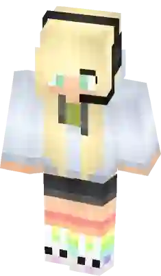 Minecraft Skin Mary Gamer Girl Digital Download for 