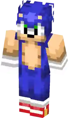 Hyper Silver the hedgehog Minecraft Skin