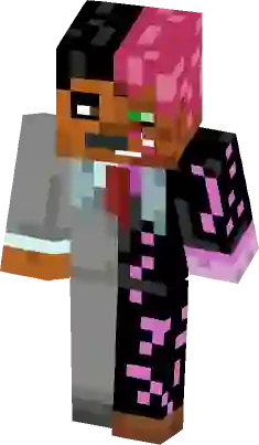 Man of many faces (coloured) Minecraft Skin