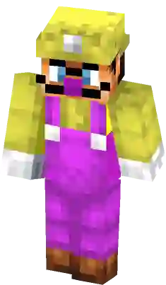 minecraft skin wario belly