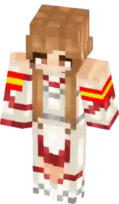 Asuna Yuuki[Asuna[Sword Art Online] Minecraft Skin