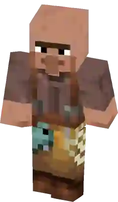 minecraft villager player skin