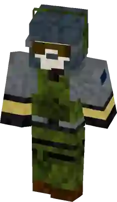 Ghost MW2 Minecraft Skin