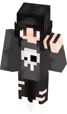 Emo girl  Minecraft Skin