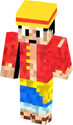 luffy monkey  Minecraft Skins