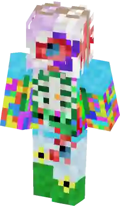 random weirdcore/dreamcore skin