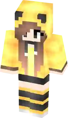 pikachu girl minecraft skin