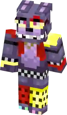 Glamrock Bonnie (Fixed) Minecraft Skin