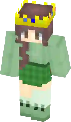 Technoblade Villager (w/o crown) Minecraft Mob Skin