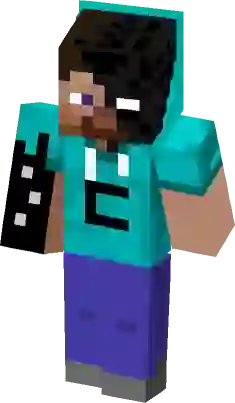 corrupted herobrine Minecraft Skin