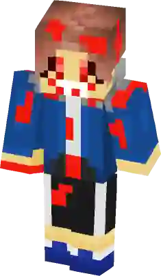 Hard Mode!Sans  UNDERTALE: Hard Mode Minecraft Skin