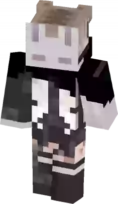 Gray Devil Half Mask  Minecraft skins aesthetic, Minecraft skins boy, Minecraft  skins
