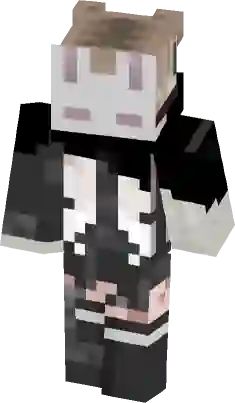 Gray Devil Half Mask  Minecraft skins aesthetic, Minecraft skins boy, Minecraft  skins