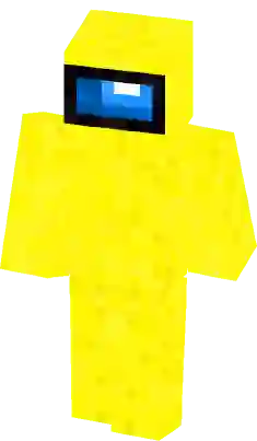 Sus Amogus Yellow Minecraft Skin