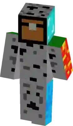 Sorry bad texture: Copy of Herobrine girl holding diamond block