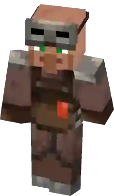 minecraft villager player skin