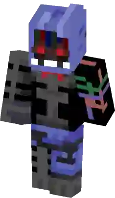 The Joy Of Creation : Ignited Bonnie Minecraft Skin