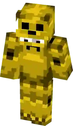 Golden Freddy  Five Nights at Freddy's: The Movie Minecraft Skin