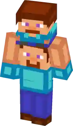 baby herobrine, Minecraft Skin