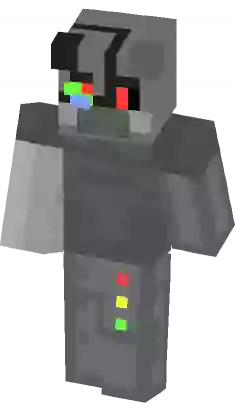 when you don't have ideas so you just make your roblox character Minecraft  Skin