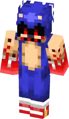 majin sonic (friday night funkin) Minecraft Mob Skin