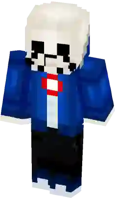 Killer sans statue in minecraft!