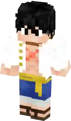 luffy calvo  Minecraft Skins